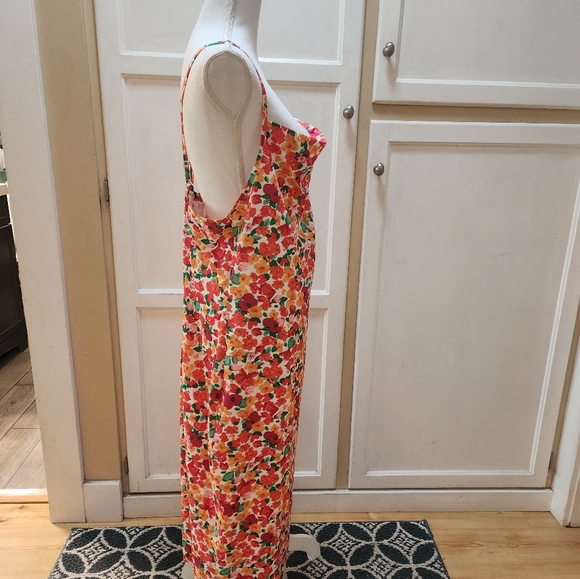 SHEIN Women's Floral Print Split Thigh Cami Dress 💐 NWOT - Picture 10 of 16